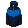 Bleu marine - Front - Trespass - Veste matelassée ALDERY - Enfant