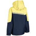 Bleu marine - Jaune - Back - Trespass - Veste imperméable SUBMERGED - Garçon