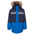 Bleu marine - Front - Trespass - Veste imperméable WESTERE - Enfant