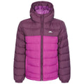 Mauve orchidée - Front - Trespass - Veste matelassée OSKAR - Enfant