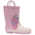 Violet - Beige - Lifestyle - Trespass - Bottes de pluie CHARACTER - Enfant