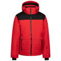 Rouge - Front - Trespass - Blouson de ski CHRISTOPHER - Homme