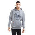 Gris chiné - Bleu - Back - Marvel - Sweat à capuche - Homme