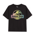 Noir - Front - Jurassic Park - T-shirt - Fille