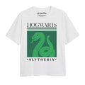 Blanc - Vert - Front - Harry Potter - T-shirt - Fille