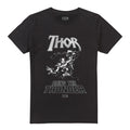 Noir - Front - Thor - T-shirt BRING THE THUNDER - Homme