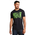 Noir - Vert - Lifestyle - Hulk - T-shirt - Homme