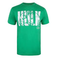 Vert vif - Blanc - Front - Hulk - T-shirt - Homme