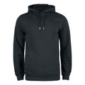 Noir - Front - Clique - Sweat à capuche PREMIUM - Homme