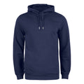 Bleu marine foncé - Front - Clique - Sweat à capuche PREMIUM - Homme