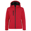 Rouge - Front - Clique - Veste softshell - Femme