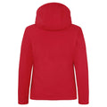 Rouge - Back - Clique - Veste softshell - Femme