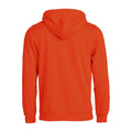 Orange sang - Back - Clique - Sweat à capuche BASIC - Adulte