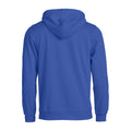 Bleu - Back - Clique - Sweat à capuche BASIC - Adulte