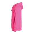 Rose cerise vif - Side - Clique - Sweat à capuche BASIC - Adulte