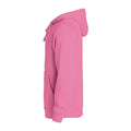 Rose vif - Side - Clique - Sweat à capuche BASIC - Adulte