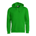 Vert pomme - Front - Clique - Sweat à capuche BASIC - Adulte