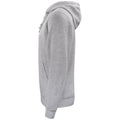 Gris chiné - Side - Clique - Sweat à capuche BASIC - Adulte