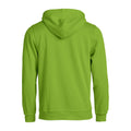 Vert clair - Back - Clique - Sweat à capuche BASIC - Adulte