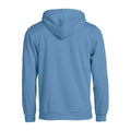 Bleu clair - Back - Clique - Sweat à capuche BASIC - Adulte