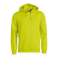 Vert fluo - Front - Clique - Sweat à capuche BASIC - Adulte