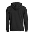 Noir - Back - Clique - Sweat à capuche BASIC - Adulte