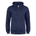 Bleu marine foncé - Front - Clique - Veste à capuche PREMIUM - Homme