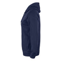 Bleu marine foncé - Side - Clique - Veste à capuche PREMIUM - Homme