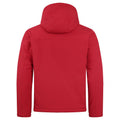 Rouge - Back - Clique - Veste softshell - Homme