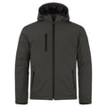 Gris foncé - Front - Clique - Veste softshell - Homme