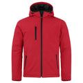 Rouge - Front - Clique - Veste softshell - Homme