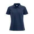 Bleu marine foncé - Front - Clique - Polo NEW ALPENA - Femme