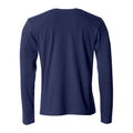 Bleu marine foncé - Back - Clique - T-shirt BASIC - Homme