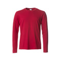 Rouge - Front - Clique - T-shirt BASIC - Homme