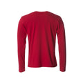 Rouge - Back - Clique - T-shirt BASIC - Homme