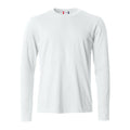 Blanc - Front - Clique - T-shirt BASIC - Homme