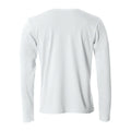 Blanc - Back - Clique - T-shirt BASIC - Homme