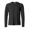 Noir - Front - Clique - T-shirt BASIC - Homme