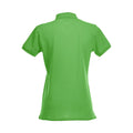 Vert pomme - Back - Clique - Polo PREMIUM - Femme