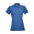 Bleu roi - Front - Clique - Polo PREMIUM - Femme