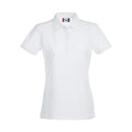 Blanc - Front - Clique - Polo PREMIUM - Femme