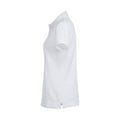 Blanc - Side - Clique - Polo PREMIUM - Femme