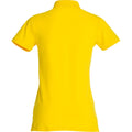 Citron - Back - Clique - Polo PREMIUM - Femme