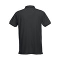 Noir - Back - Clique - Polo PREMIUM - Femme