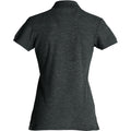 Anthracite Chiné - Back - Clique - Polo - Femme