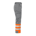 Orange - Gris - Side - Projob - Pantalon - Homme