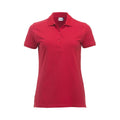 Rouge - Front - Clique - Polo MARION - Femme