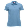 Bleu clair - Front - Clique - Polo MARION - Femme