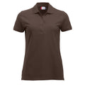 Moka foncé - Front - Clique - Polo MARION - Femme