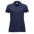 Bleu marine foncé - Front - Clique - Polo MARION - Femme